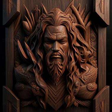 3D model Aquaman (STL)